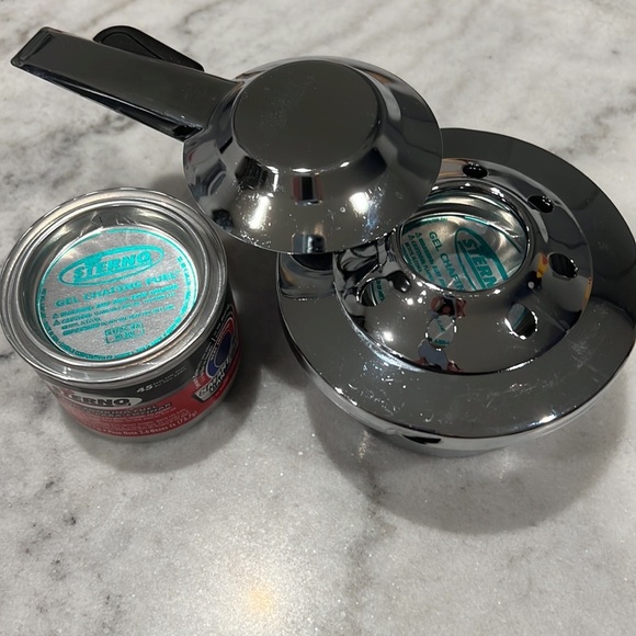 Roshco S’mores Maker - Indoor/Outdoor Dessert Station on Wood Lazy Susan PreOwn - Picture 10 of 15